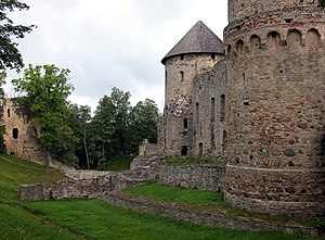 Современный вид Венденского замка