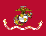 Flagge des US Marine Corps
