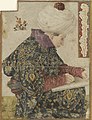 Gentile Bellini oder Costanzo da Ferrara: Porträt eines Schreibers, um 1480. Dieses in Istanbul entstandene Bild wurde häufig kopiert und nachgeahmt. Vgl. das Bild nebenan.[36]