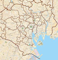 Akebonobashi Station is located in Special wards of Tokyo