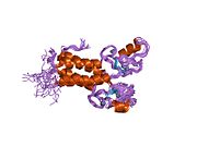 1jm7: ساختار راه حل برای هترودیمر دومین انگشت رینگ BRCA1/BARD1