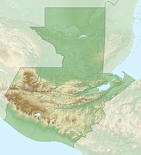 Voir sur la carte topographique du Guatemala