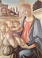 «Мадонна с Младенцем и двумя ангелами» (1465—1470)