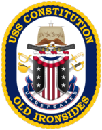 USS Constitution crest