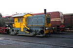 Locomotor NS 218 bij de Veluwsche Stoomtrein Maatschappij.