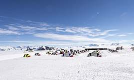 Union Glacier Camp, December 2013.