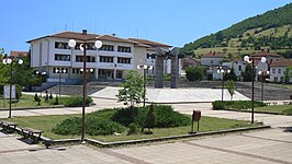 Het centrale plein in Tsjiprovtsi