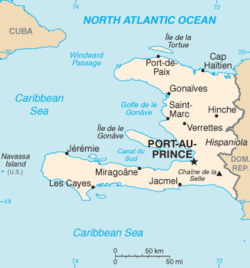 Розташування Порт-о-Пренс