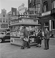 Kiosk op het Leidseplein in 1950