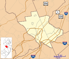 Robbinsville Township is located in Mercer County, New Jersey