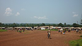 markt in Bangassou