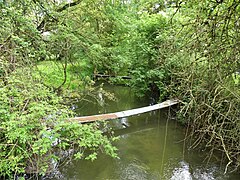 La Pude au lieu-dit Moulin de Fagnac, à Nanteuil-Auriac-de-Bourzac.