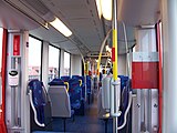 Interieur van RandstadRail.