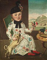 German boy aged three, 1769