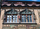 «Имперское окно» (Kaiserfenster) восточного фасада Ратуши в Ульме. 1527–1533 (реконструкция)