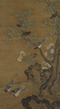 桂菊山禽圖，藏於北京故宮博物院