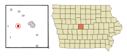 Vị trí trong Quận Boone, Iowa