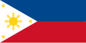 Repubblica Filippina – Bandiera