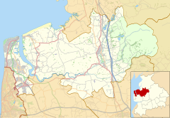 Calder Vale is located in the Borough of Wyre