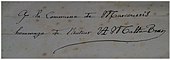 signature de Victor-Adolphe Malte-Brun