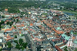 De oude binnenstad van Poznań