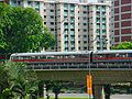 Houses of the suburb of Ang Mo Kio