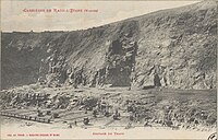 Abattage du trapp (fonds photographique Ad. Weick).