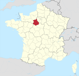 Eure-et-Loir – Localizzazione