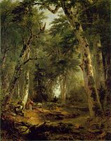 В лесу (1855)