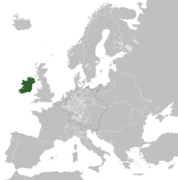 Ligging of Ierland