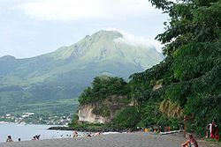 Sopka Mont Pelée