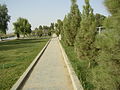 Mirwais Neka Park fuq il-bank tax-Xmara Helmand f'Lashkar Gah