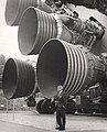 Saturn IC roketleri (IC: Intercontinental; Kıtalararası) ve Von Braun