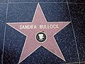 Estrela de Sandra Bullock.