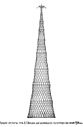 Proyek Menara Shukhov setinggi 350 metres, 1919.