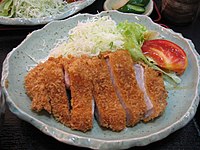 Ton-katsu (японски свински котлет)