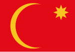 Vlag van die Emirate Jebel Sjammar, from 1835 tot 1920