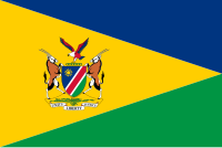 Flaga prezydenta Namibii