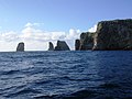 Image 52The Forty-Fours viewed from the north; the leftmost islet is the easternmost point of New Zealand. (from Geography of New Zealand)