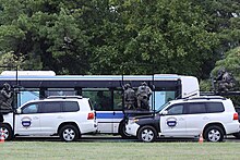 Démonstration de libération d'otages dans un bus - octobre 2021