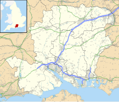 Adbury is located in Hampshire