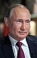 فلاديمير بوتين رئيس روسيا الاتحادية منذ 7 أيار / مايو 2012[ج]