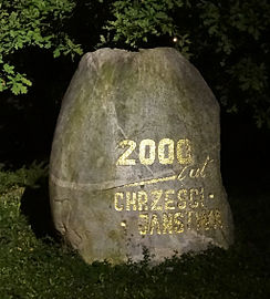 "2000 years of Christianity" Stone