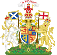 查理一世身为苏格兰国王的纹章图样
