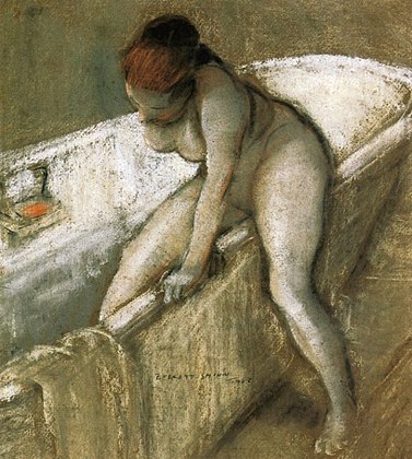 Ragazza nella vasca da bagno, 1903