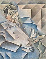 Retrato de Picasso (1912), de Juan Gris, Instituto de Arte de Chicago.