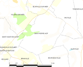 Poziția localității Saint-Pierre-Azif