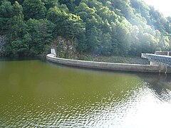 Au barrage de Vaussaire.