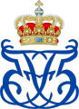Monogramme du roi Frédéric V.