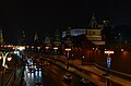 Кремлёвская набережная ночью